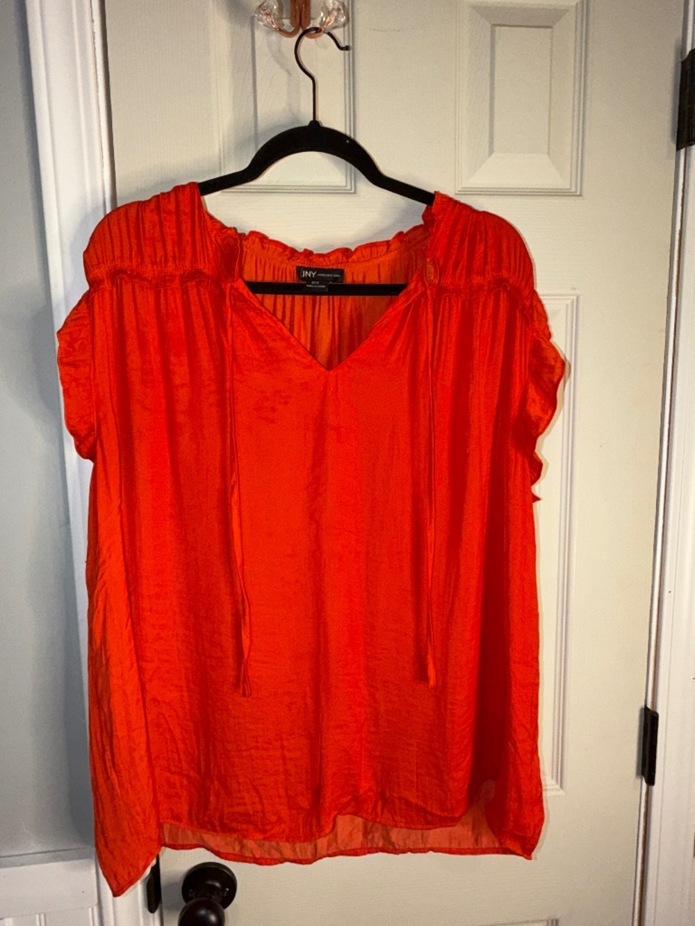 Red Jones NY size 1XL